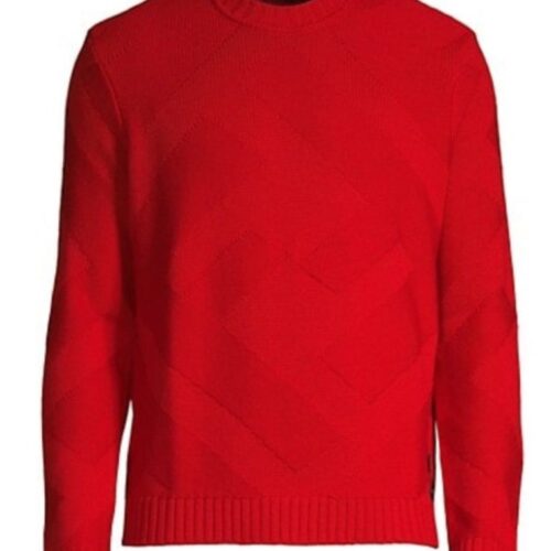 Fendi Wool Crewneck Pull-Over Sweater