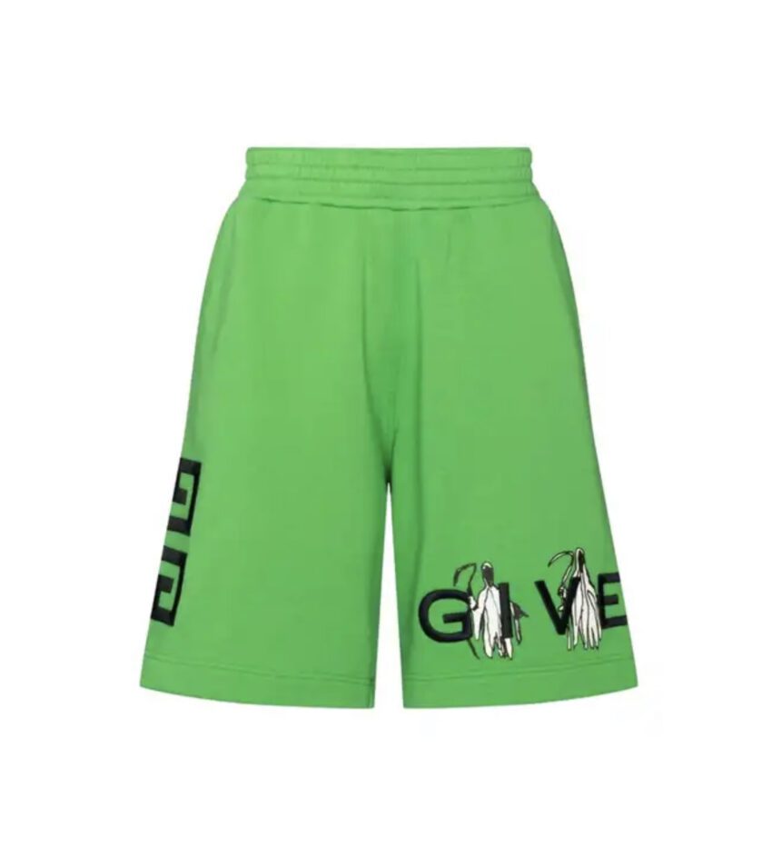 $995 Givenchy x Josh Smith Reaper 4G Sweat Shorts